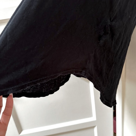 Enza Costa Women’s Scoop Neck Tank Top | Black | Sz Medium - Picture 8 of 9